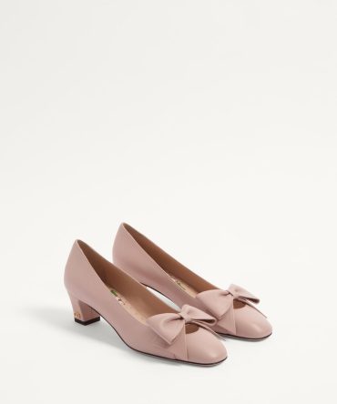 BOWOW PUMPS IN KIDSKIN 45MM