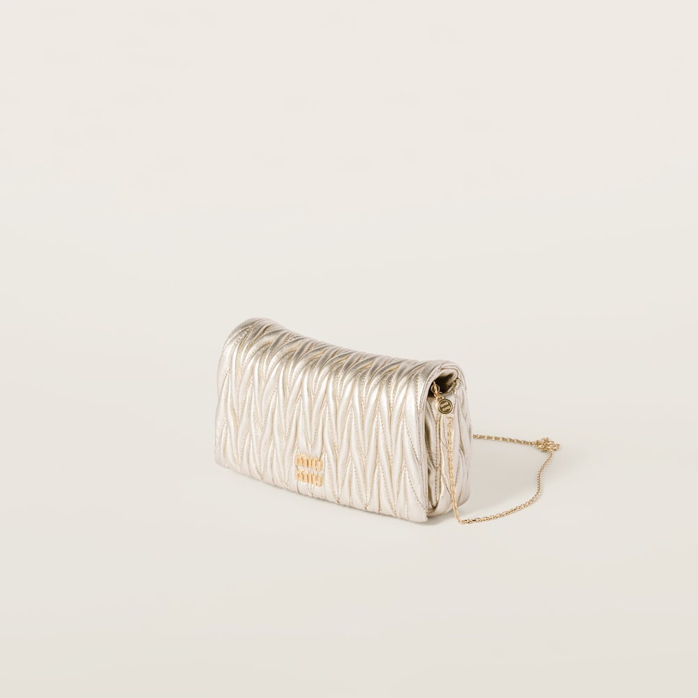 Matelassé nappa leather mini-bag - 图片 2