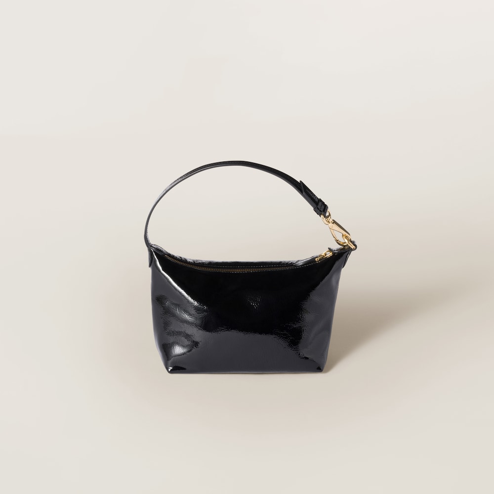 Naplak patent leather pouch - 图片 3