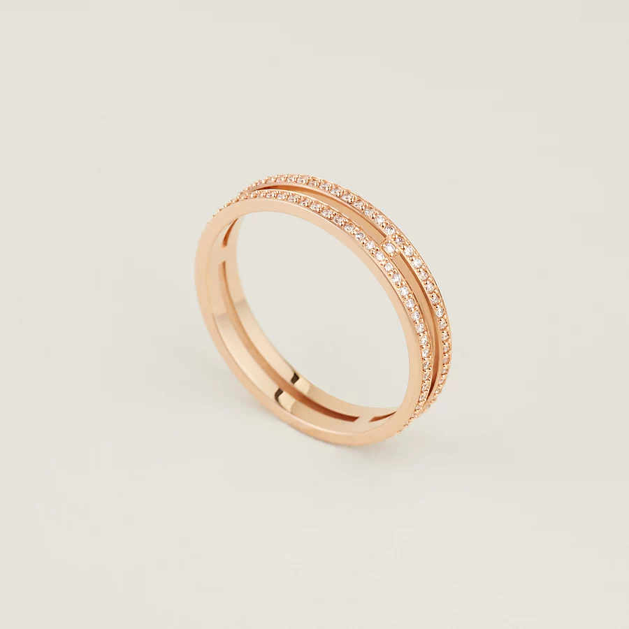 Ariane wedding band, small model