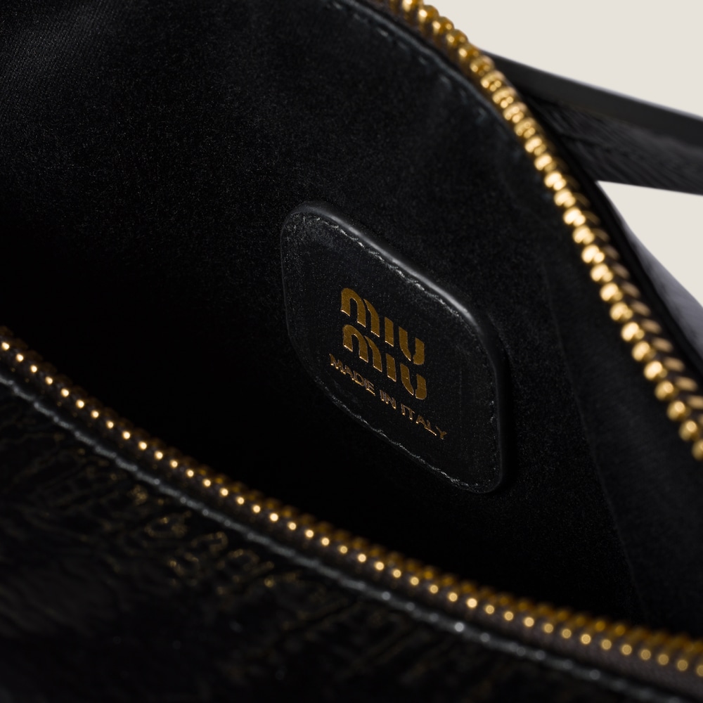 Naplak patent leather pouch - 图片 4