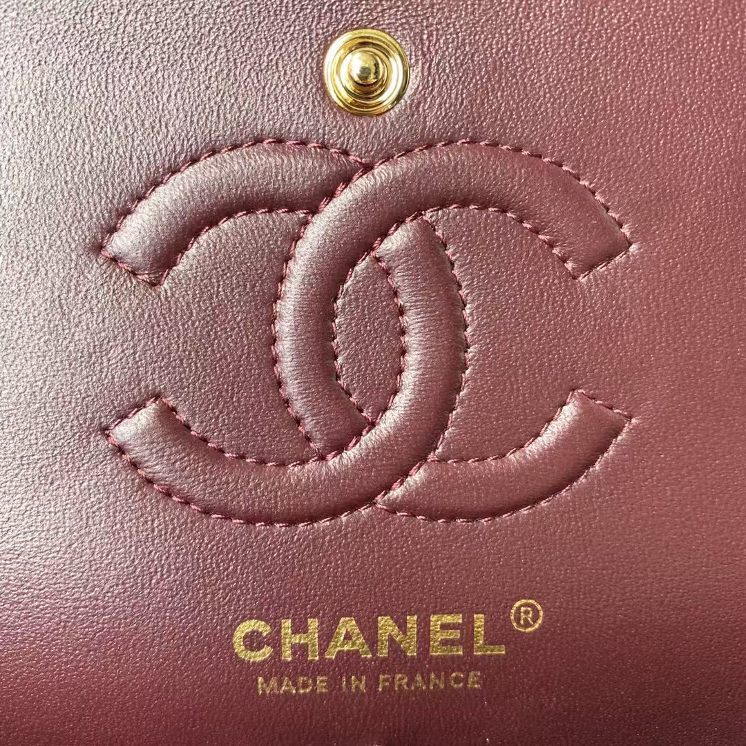 Chanel Small Classic Handbag Caviar Gold Hardware - 图片 6