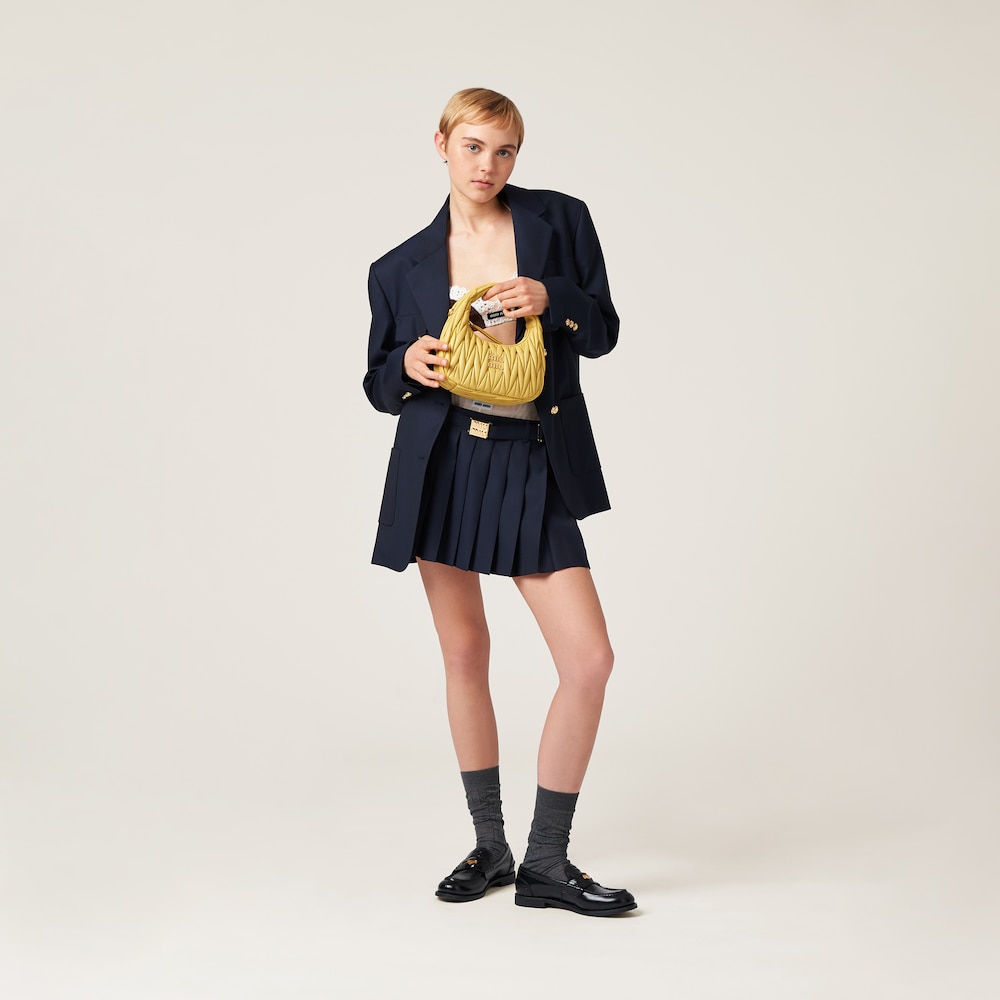 Wander matelassé nappa leather hobo bag - 图片 2