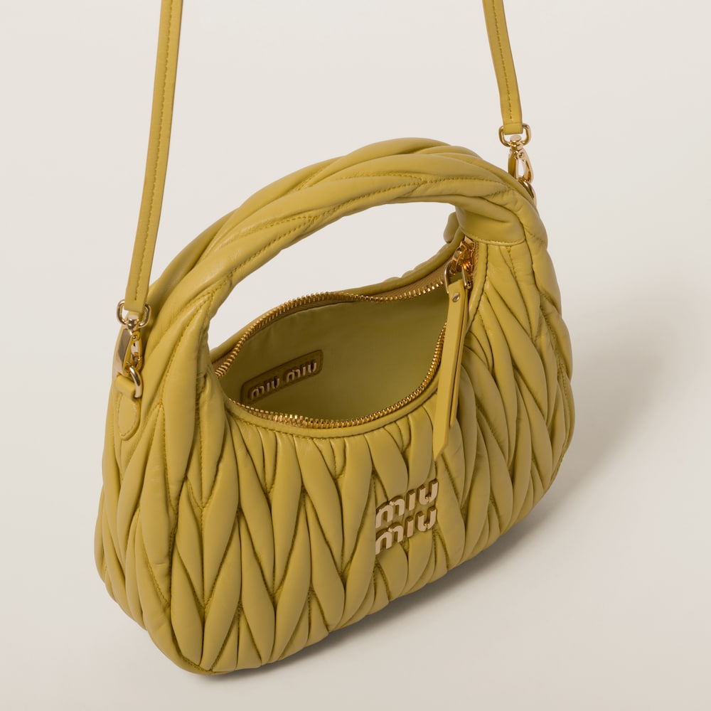 Wander matelassé nappa leather hobo bag - 图片 6