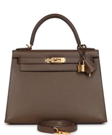 Hermes Kelly Sellier 28 Toundra Madame Gold Hardware
